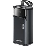 Awei Powerbank 40000mAh 22,5W Pd 3xUSB-C Black - (PA-105)