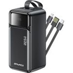 Awei Powerbank 50000mAh 22,5W Pd 3xUsb Black - (PA-107)