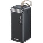 Awei Powerbank 50000mAh 65W Pd 2xUSB-A/USB-C Black - (PA-81)