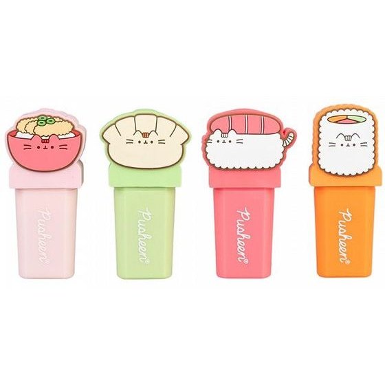Erik ��� 4 ������������� (Highlighters) �� 3D Topper Pusheen Sushi Roll