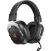 QCY Heroad VT200 Pro Tri-Mode Black Wired/Wireless/Bt Gaming Headset 53mm Metal Headband PS4/PS5/Pc - (QCY-H8GM Tri Black)