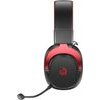 QCY Heroad VT200 Pro Tri-Mode Red Wired/Wireless/Bt Gaming Headset 53mm Metal Headband PS4/PS5/Pc - (QCY-H8GM Tri Red)