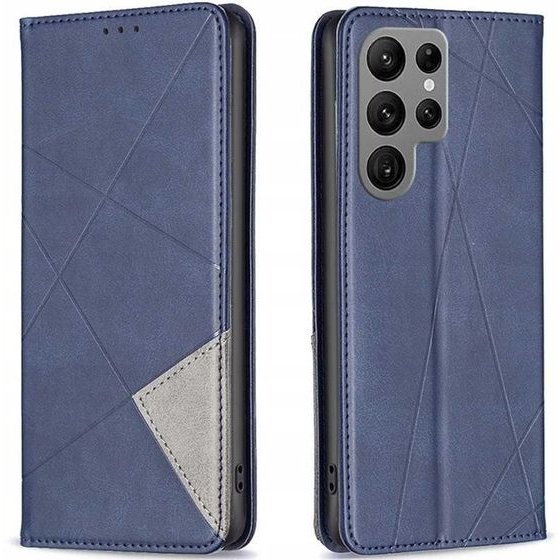 Origami Wallet Galaxy S24 Ultra Blue - (5905719107086)