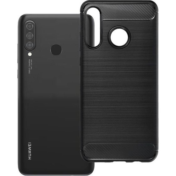 Case For Huawei P30 Lite Carbon 2.0 Black OEM