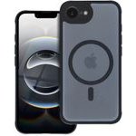 Case For Samsung A07 / A08 Full Matte Mag Cover Compatible With Magsafe black