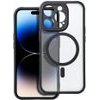 Case For Samsung A07 / A08 Full Matte Mag Cover Compatible With Magsafe black