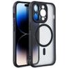 Case For Samsung A07 / A08 Full Matte Mag Cover Compatible With Magsafe black