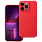 Case For Samsung A07 / A08 Silicone Mag Cover Compatible With Magsafe (Camera protection) red