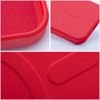 Case For Samsung A07 / A08 Silicone Mag Cover Compatible With Magsafe (Camera protection) red