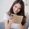 Flip Case For Xiaomi Redmi 17c Smart Case Book gold