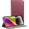 Flip Case For Xiaomi Redmi 17C Smart Magneto burgundy