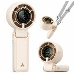 AECOOLY Halo 02 Portable Handheld Fan, Beige - (PB02-BEIGE)