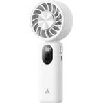AECOOLY Halo 04 Icing Foldable Handheld Fan With Cooling Plate, White - (PC01-WH)
