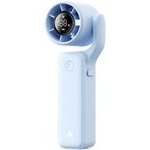 AECOOLY Halo 04 Icing Foldable Handheld Fan With Cooling Plate, White - (PF04-BL)