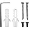 Maclean Horizontal Wall-Mounted Bike Rack, Steel, Max. Load 30 kg, Adjustable Angle, - (MC-172)