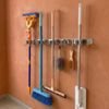 Maclean wall-Mounted Organizer For Garden Tools And mops, steel, With hooks, max. Load 20 kg, Width 60 cm, - (MC-185)