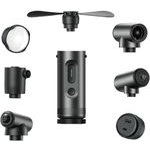 4sMarts Outdoorow multi-Functional Powerbank Snapkit 7-in-1 3500mAh Black - (200812)