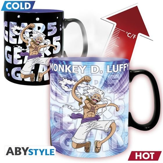 Abystyle: One Piece - Gear 5th Heat Change Mug (460ml) (ABYMUGA684)