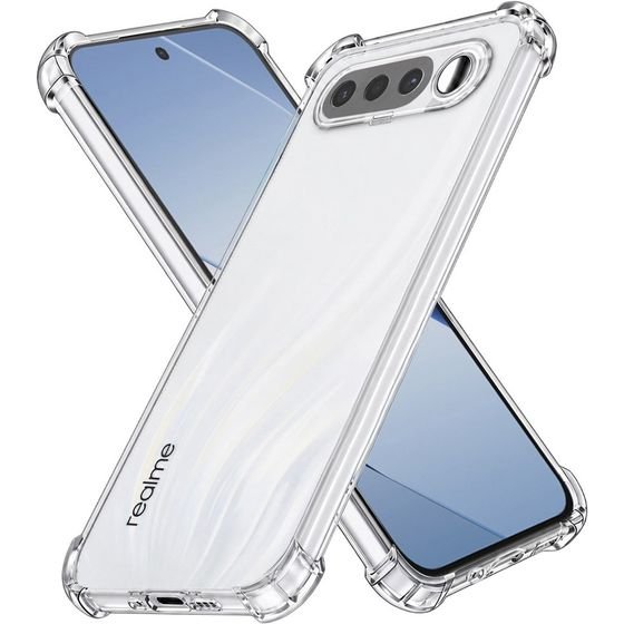 Techsuit - Shockproof Clear Silicone - Realme 16 5G - Clear