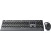 Gembird Dual-Mode Slim Wireless Desktop set, 2.4G+BT, Us Layout - (KBS-WPS-02)