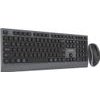Gembird Dual-Mode Slim Wireless Desktop set, 2.4G+BT, Us Layout - (KBS-WPS-02)