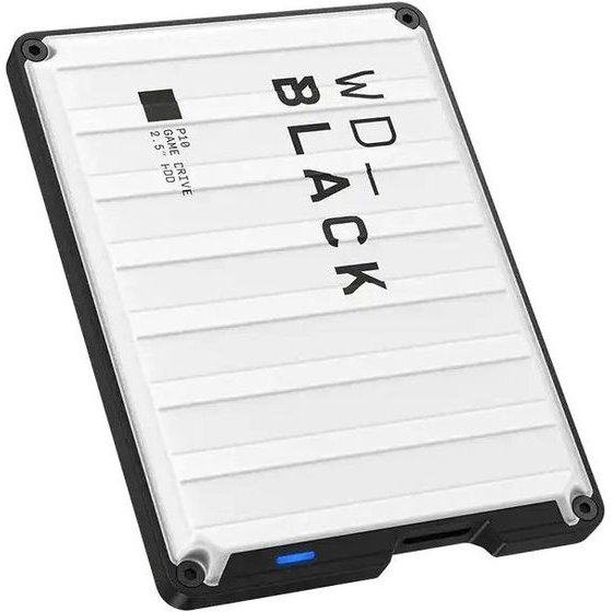 Western Digital External Hard Drive 2 Tb 2.5'' Usb Type-A 2.0/3.2 Gen 1 (3.1 Gen 1) White - (WDBSYM0020BWT-WESN)
