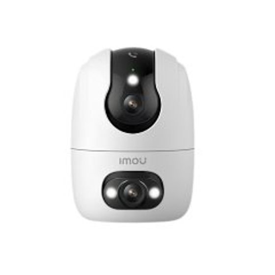 IMOU Ip Camera Ranger 2C Dual 6MP INDOOR, 1/3'' 3MP Fixed & 3MP PAN&Tilt CAMERA, H.265/H.264, 8X Digital ZOOM, Ir 15M, WIFI6, Micro SD, MIC&SPEAKER, 2-Way TALK, SIREN&SPOTLIGHT, Smart T - (IPC-S20CP-6M0S)