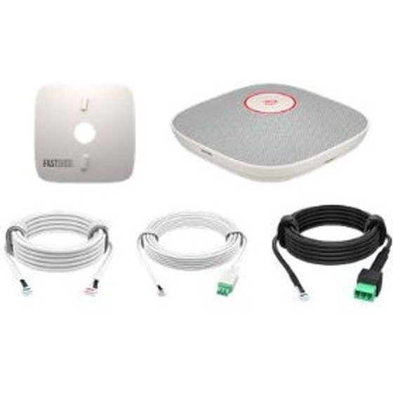 Poly Studio A2 White Table Microphone W/ Mounting Plate I/O Cables And Extension Cable Ww - (B22X4AA#AC3)