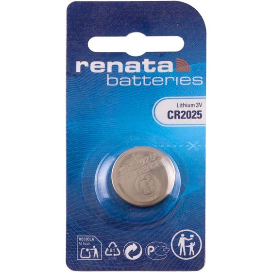 Renata ��������� ���������� ������ CR2025 3V Li-Ion 1 ���. 1/BLISTER