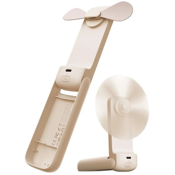 AECOOLY Pocket 01 Foldable Handheld Fan, Beige - (PF01-BEIGE)