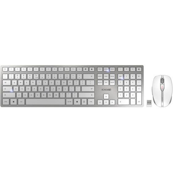 Cherry Mouse And Keyboard Set Dw 9100 Slim / Silver - (JD-9100EU-1)