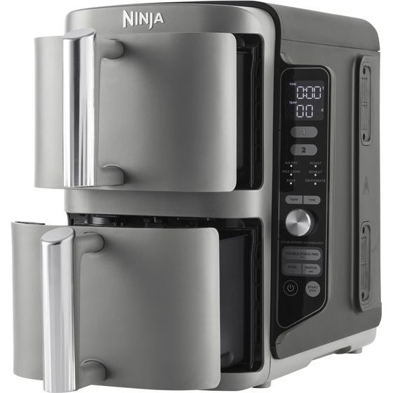 SHARKNINJA Hot Air Fryer / Black, Grey - (SL400EU)