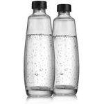 SodaStream Glas Bottle Duo Transparent Double Pack - (1047202410)