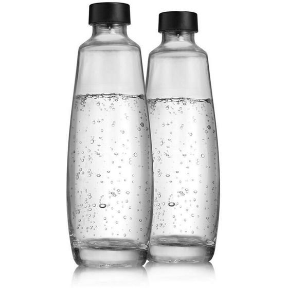 SodaStream Glas Bottle Duo Transparent Double Pack - (1047202410)
