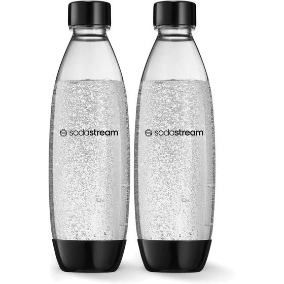 SodaStream Plastik Bottle Fuse / Black Double Pack - (1741260410)