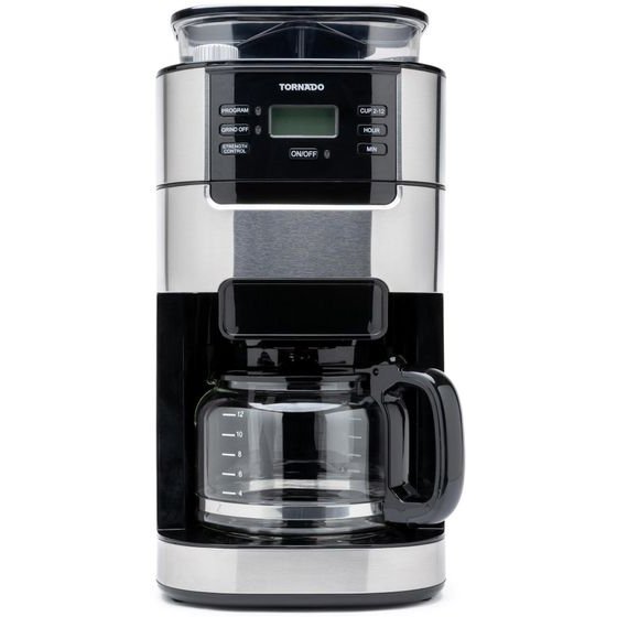 Tornado Filter Coffee Machine Black - (TCM1025A-GS)
