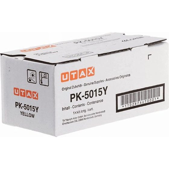 Utax Toner PK-5015Y / Yellow - (1T02R7AUT0)