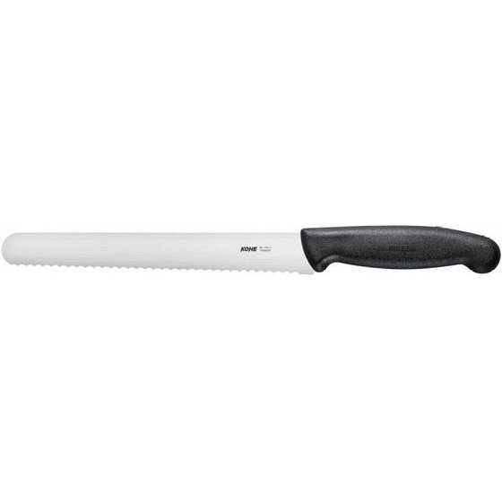 KOHE Serrated knife, 211 mm, Black - (KABK-1182.3)