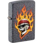 Zippo Flaming Skull - (46933)