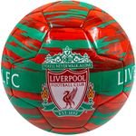 Liverpool Fc Football Crest Red/Turqoise - Size 5 (124440)