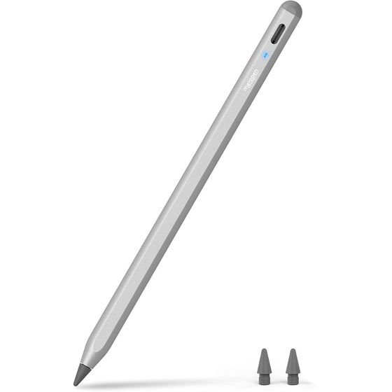 Metapen A8 Active Stylus For Ipad USB-C - Gray A8 Gray - (Metapen A8 gray)