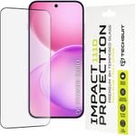 Techsuit - 111D Full Cover / Full Glue Glass - Oppo Reno16 / Reno16 Pro - Black