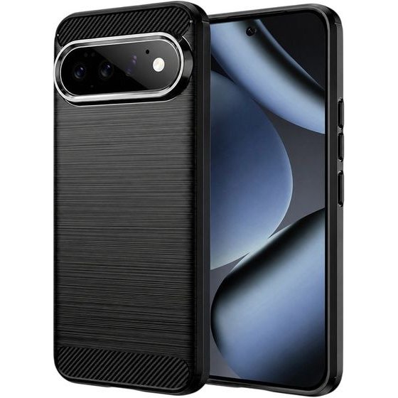 Techsuit - Carbon Silicone - Google Pixel 11 / Pixel 11 Pro - Black
