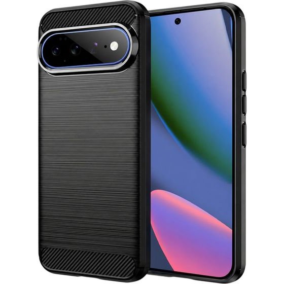 Techsuit - Carbon Silicone - Google Pixel 11 Pro Xl - Black