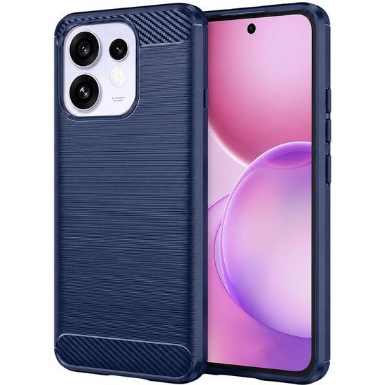 Techsuit - Carbon Silicone - Oppo Reno16 / Reno16 Pro - Blue