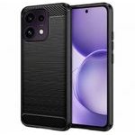 Techsuit - Carbon Silicone - Oppo Reno16 F / Reno16 Fs - Black