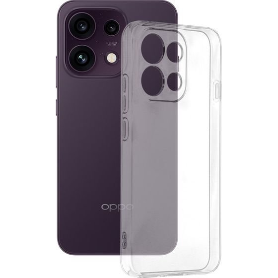 Techsuit - Clear Silicone - Oppo Reno16 F / Reno16 Fs - Transparent