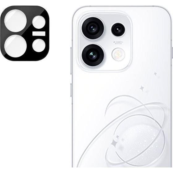 Techsuit - Full Camera Glass - Oppo Reno16 Pro - Black