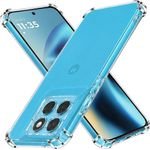 Techsuit - Shockproof Clear Silicone - Motorola Moto G87 / G77 / G67 - Clear