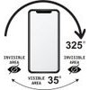 Idol 1991 Privacy Antispy Tempered Glass Samsung Z Flip 8 5G 6.9in 9H 0.25mm Semi Curved Full Glue BLACK